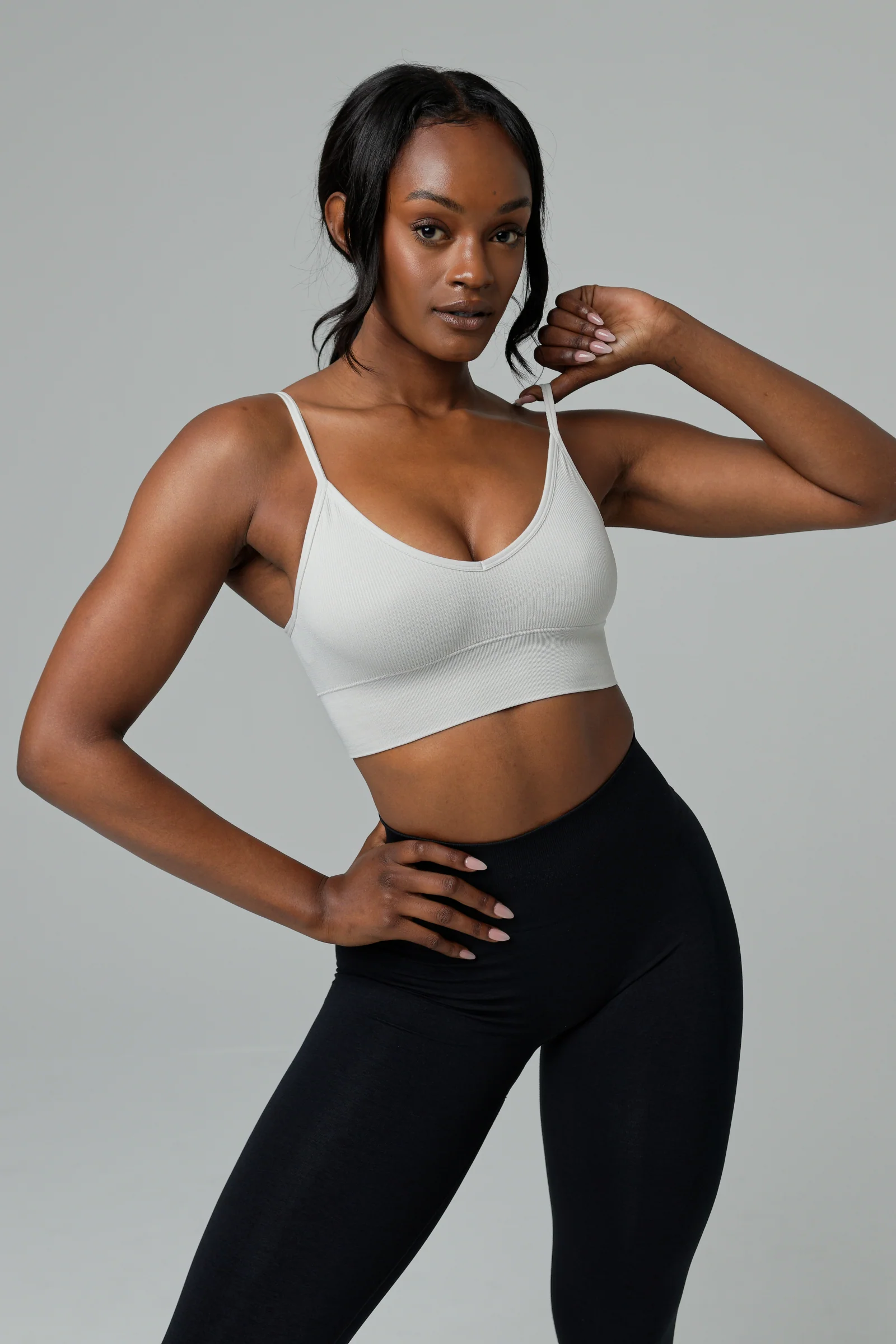 STELLA SEAMLESS BRA - STONE - Image 3